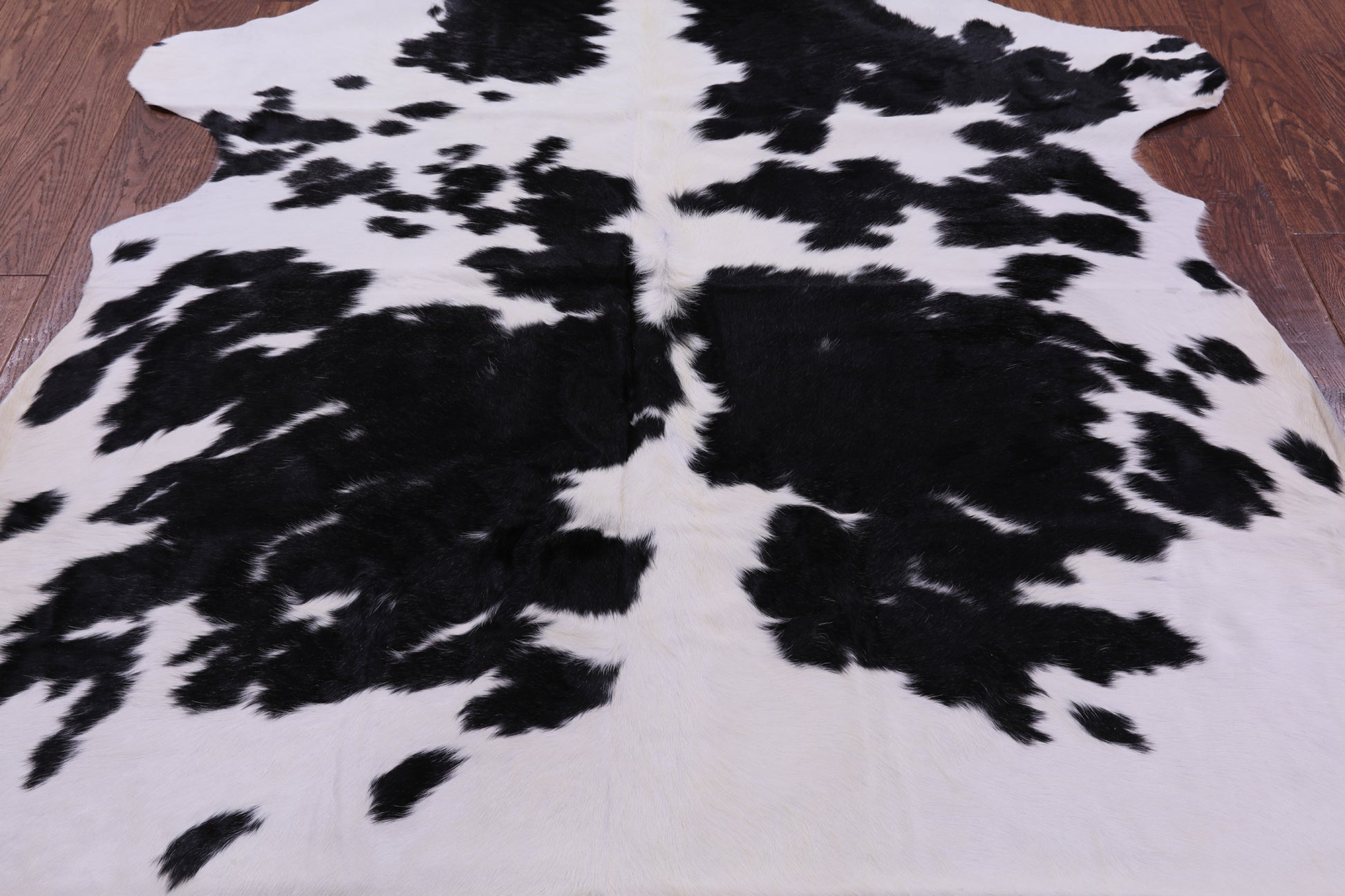 Natural Hair-On Cowhide Rug - 6' 6" X 6' 1" - Golden Nile