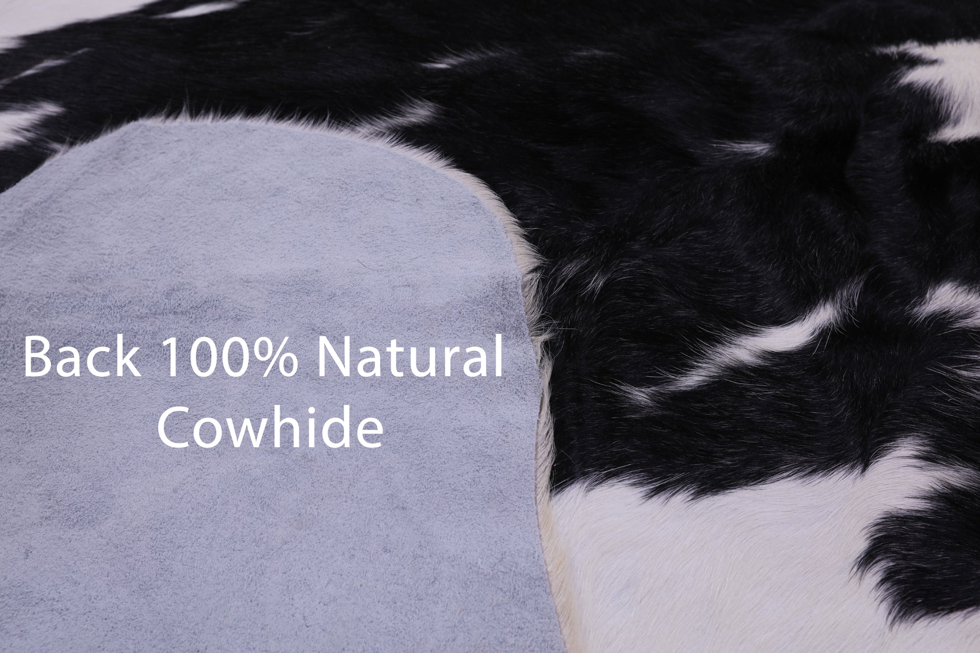 Natural Hair-On Cowhide Rug - 6' 6" X 6' 1" - Golden Nile