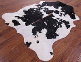 Natural Hair-On Cowhide Rug - 6' 4" X 5' 7" - Golden Nile