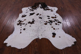 Natural Hair-On Cowhide Rug - 7' 0" X 6' 0" - Golden Nile