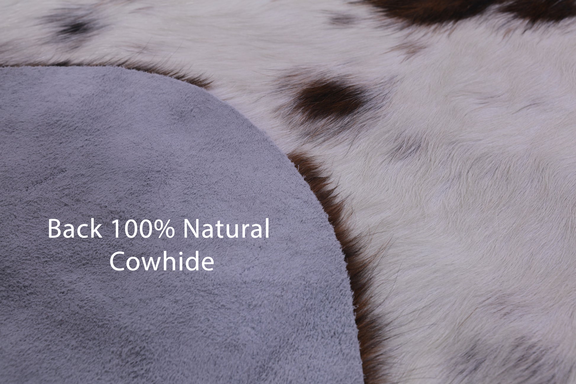 Natural Hair-On Cowhide Rug - 7' 0" X 6' 0" - Golden Nile