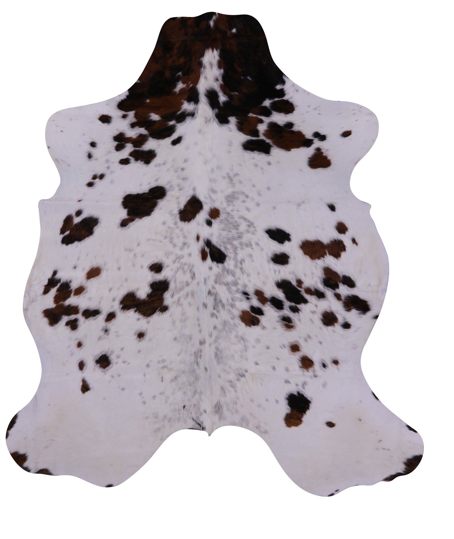 Natural Hair-On Cowhide Rug - 7' 0" X 6' 0" - Golden Nile