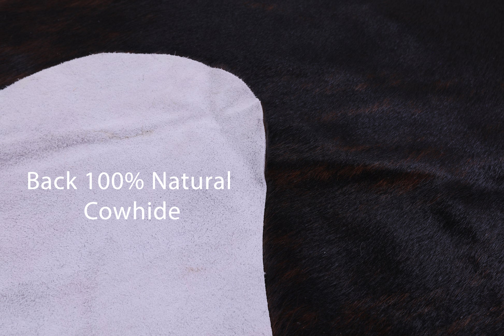 Natural Hair-On Cowhide Rug - 6' 5" X 6' 6" - Golden Nile