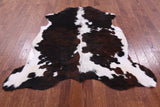Natural Hair-On Cowhide Rug - 6' 4" X 6' 0" - Golden Nile