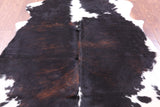 Natural Hair-On Cowhide Rug - 6' 6" X 5' 10" - Golden Nile