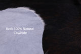 Natural Hair-On Cowhide Rug - 6' 6" X 5' 10" - Golden Nile