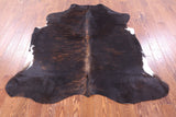 Natural Hair-On Cowhide Rug - 6' 1" X 5' 9" - Golden Nile