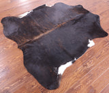Natural Hair-On Cowhide Rug - 6' 1" X 5' 9" - Golden Nile