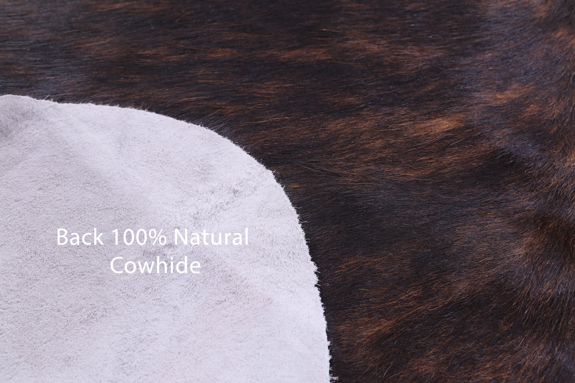 Natural Hair-On Cowhide Rug - 6' 1" X 5' 9" - Golden Nile