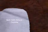 Natural Hair-On Cowhide Rug - 6' 4" X 5' 10" - Golden Nile