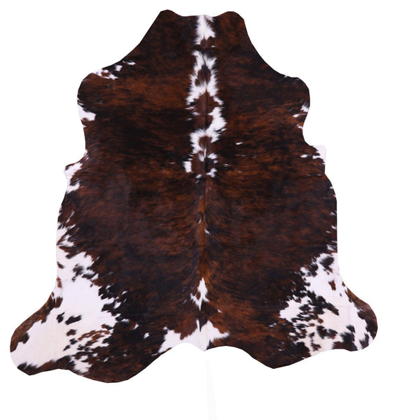 Natural Hair-On Cowhide Rug - 6' 6" X 6' 7" - Golden Nile
