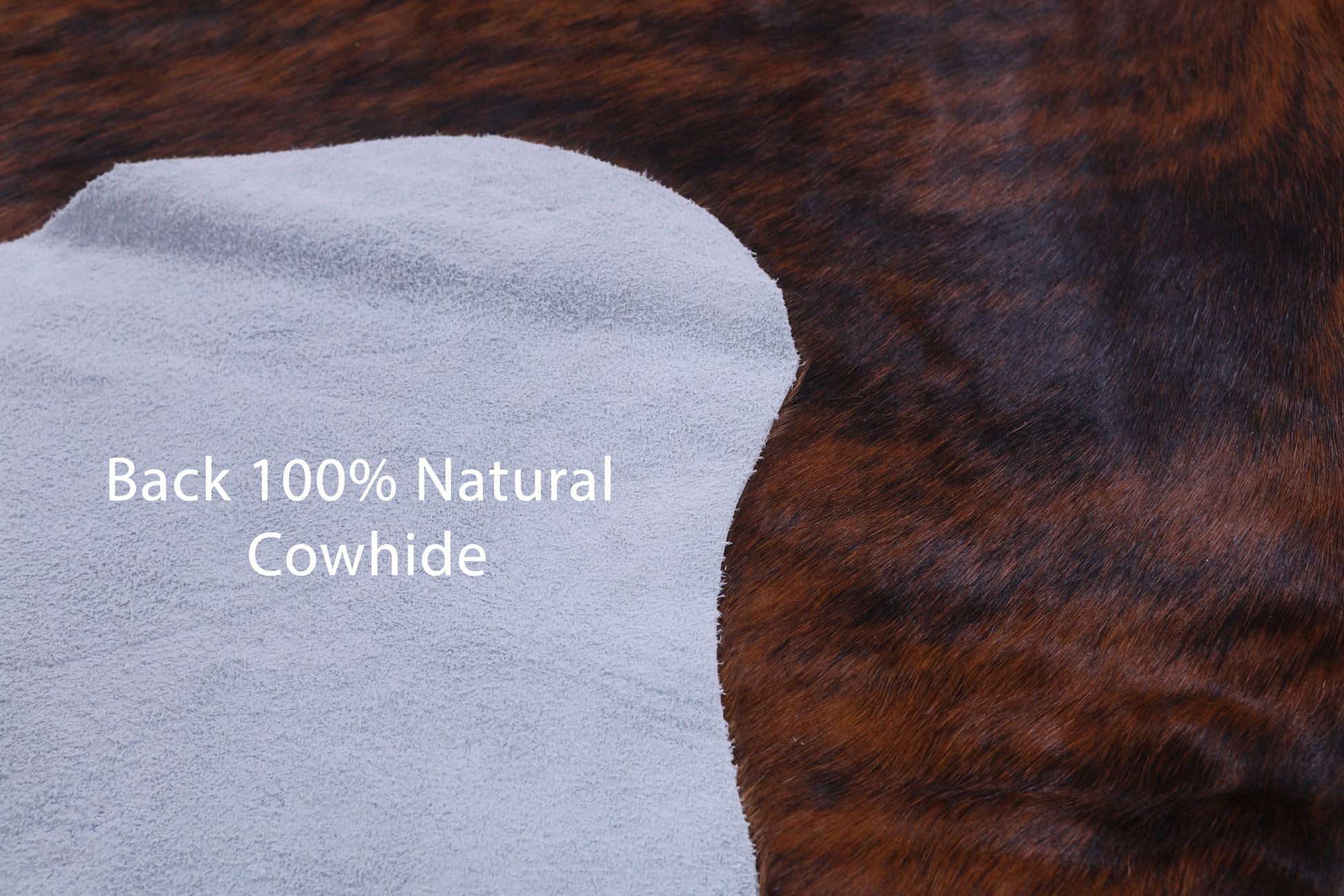 Natural Hair-On Cowhide Rug - 7' 0" X 6' 4" - Golden Nile