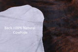 Natural Hair-On Cowhide Rug - 5' 10" X 6' 6" - Golden Nile