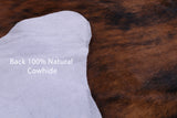 Natural Hair-On Cowhide Rug - 6' 9" X 6' 4" - Golden Nile