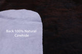 Natural Hair-On Cowhide Rug - 6' 6" X 5' 9" - Golden Nile