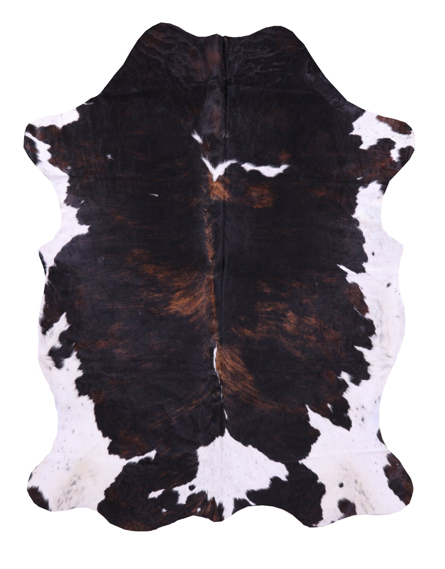 Natural Hair-On Cowhide Rug - 7' 6" X 5' 9" - Golden Nile