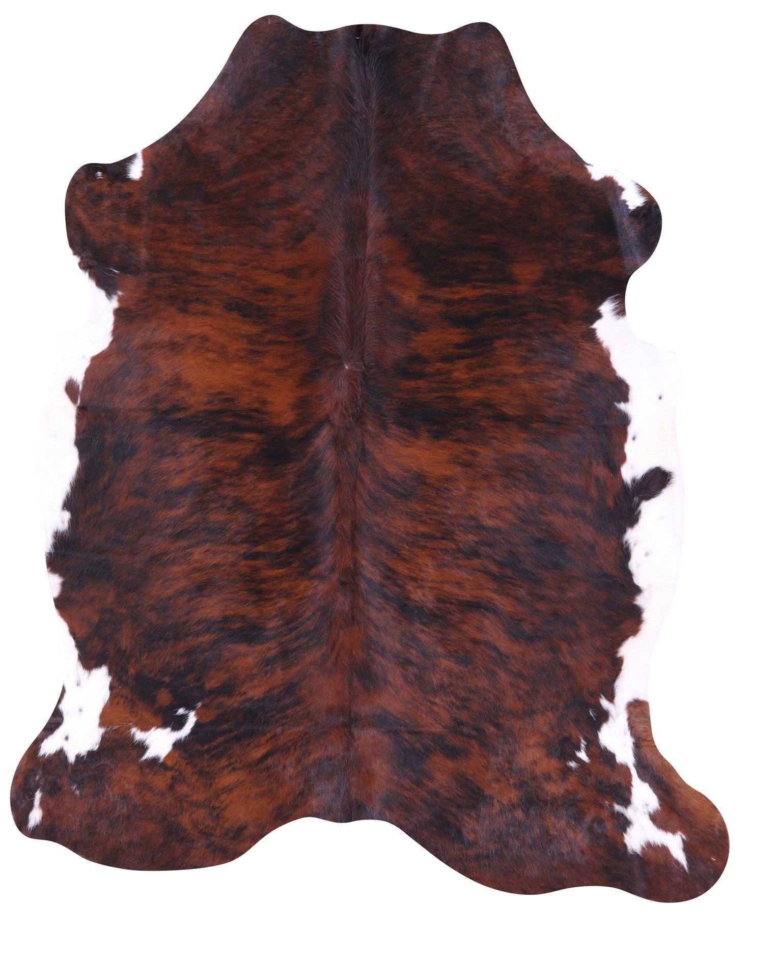 Natural Hair-On Cowhide Rug - 7' 1" X 5' 10" - Golden Nile