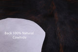 Natural Hair-On Cowhide Rug - 6' 4" X 5' 2" - Golden Nile