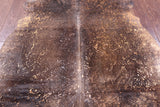 Gold Metallic Natural Hair-On Cowhide Rug - 6' 2" X 5' 10" - Golden Nile