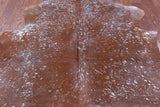 Metallic Natural Hair-On Cowhide Rug - 5' 10" X 6' 0" - Golden Nile