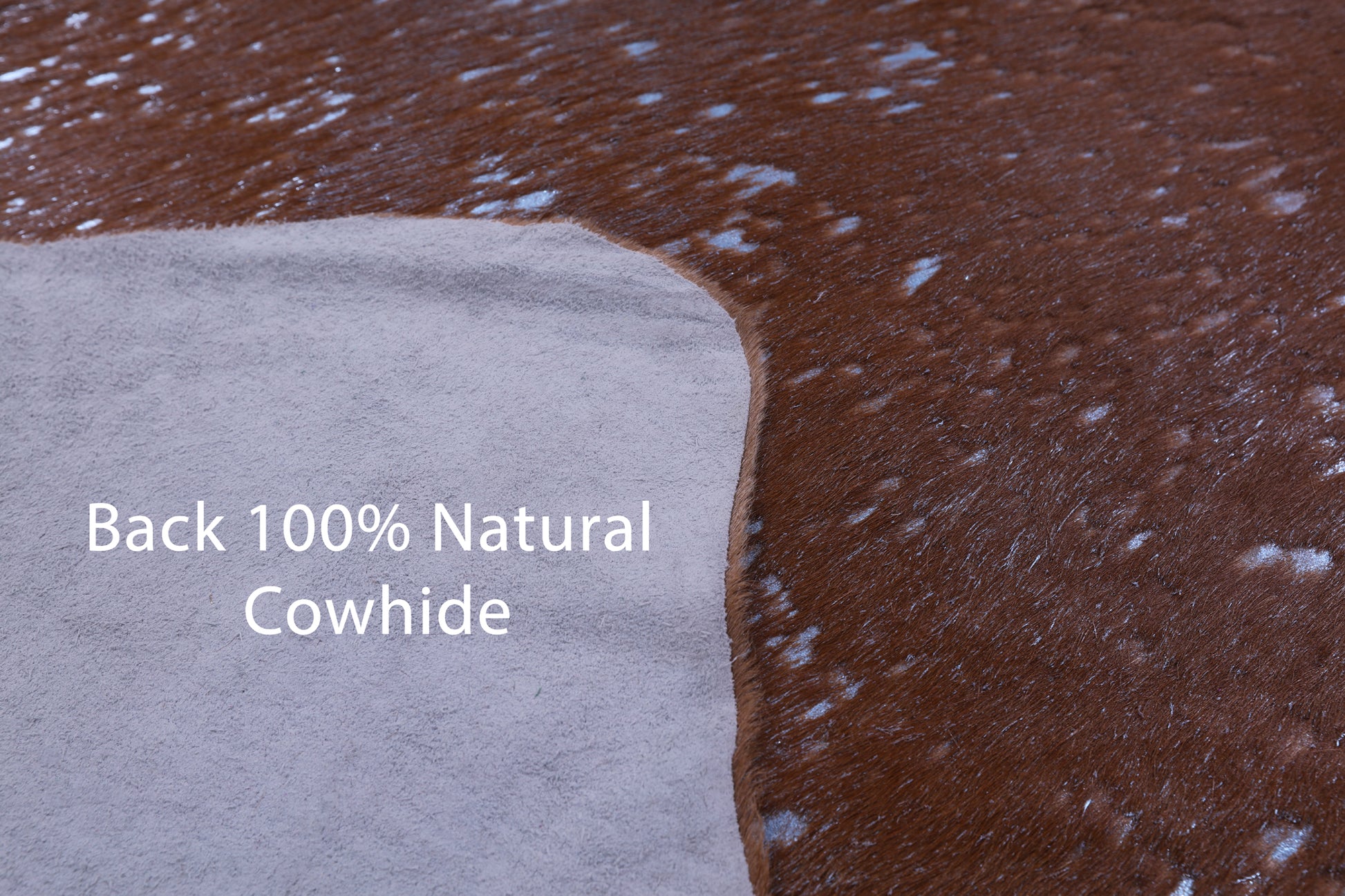 Metallic Natural Hair-On Cowhide Rug - 5' 10" X 6' 0" - Golden Nile