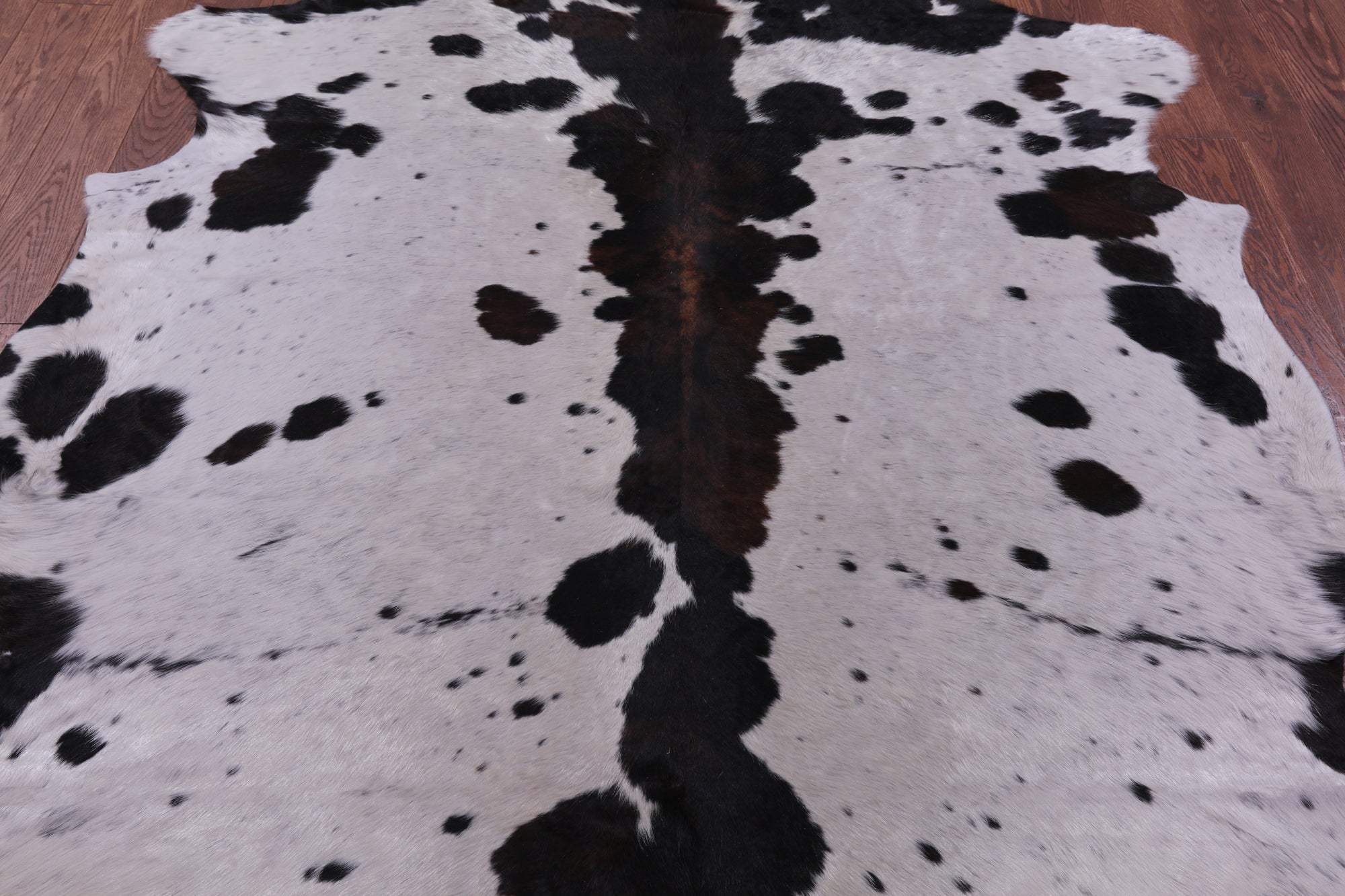 Natural Hair-On Cowhide Rug - 7' 6" X 6' 5" - Golden Nile