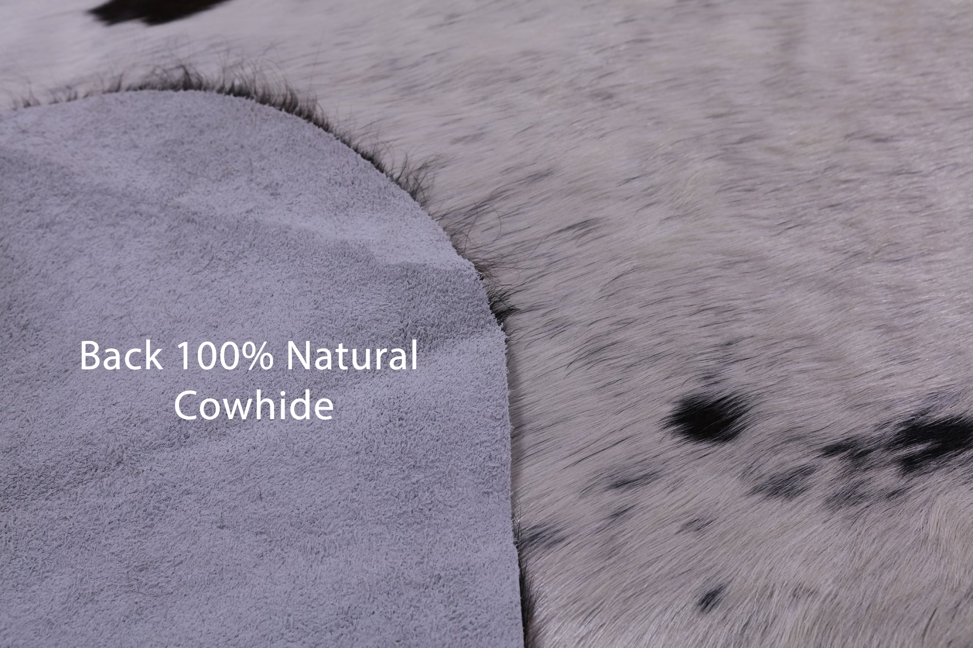 Natural Hair-On Cowhide Rug - 7' 6" X 6' 5" - Golden Nile