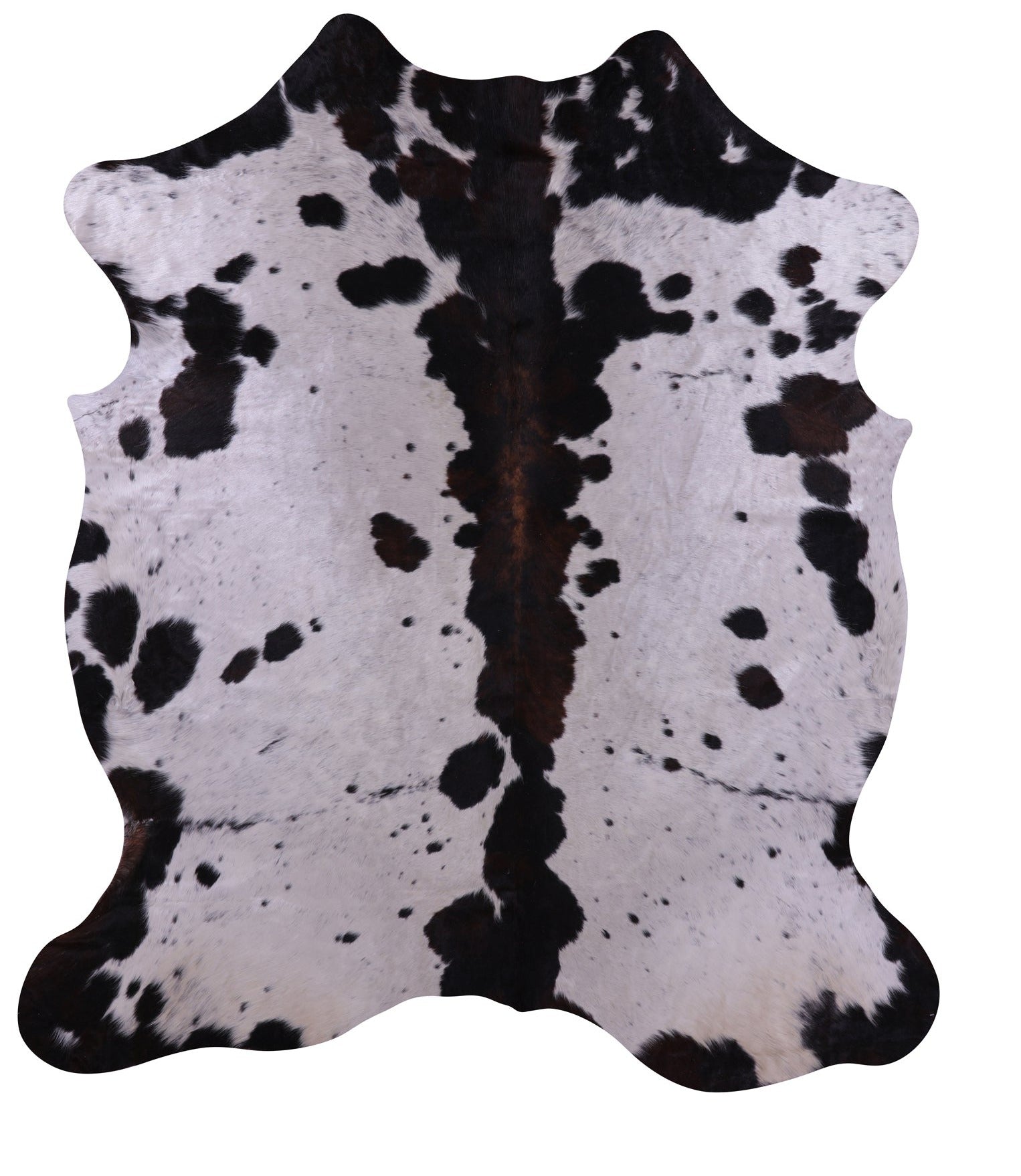 Natural Hair-On Cowhide Rug - 7' 6" X 6' 5" - Golden Nile
