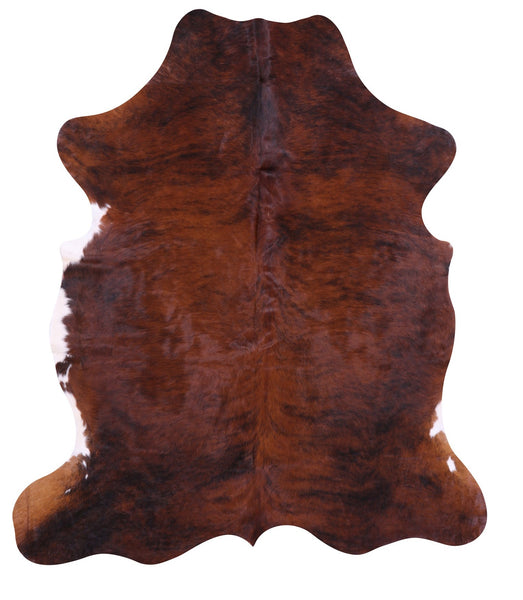 Natural Hair-On Cowhide Rug - 7' 1" X 6' 1" - Golden Nile
