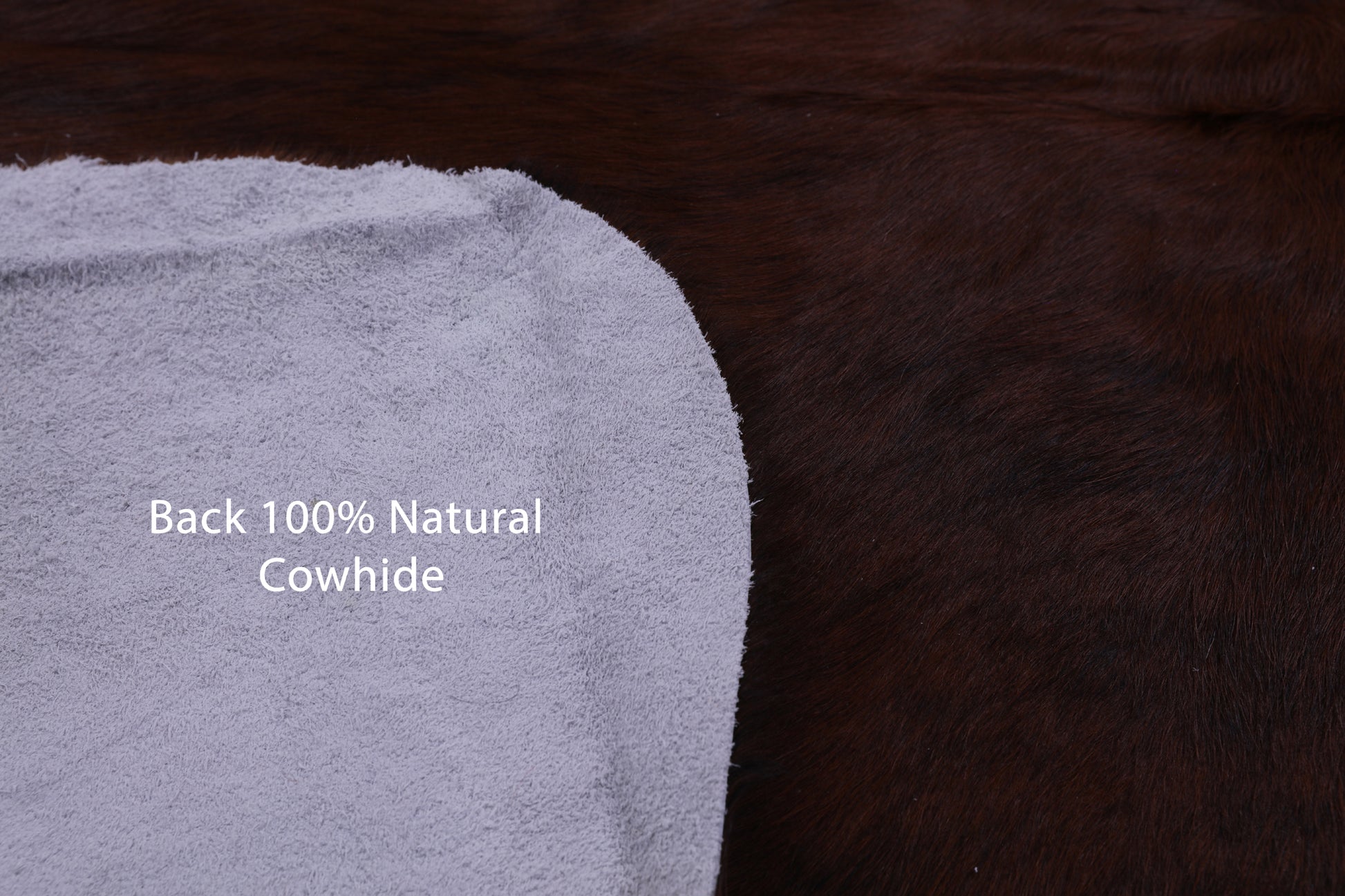 Natural Hair-On Cowhide Rug - 7' 1" X 6' 1" - Golden Nile