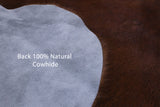 Natural Hair-On Cowhide Rug - 6' 9" X 6' 0" - Golden Nile