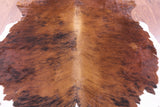 Natural Hair-On Cowhide Rug - 7' 1" X 6' 7" - Golden Nile
