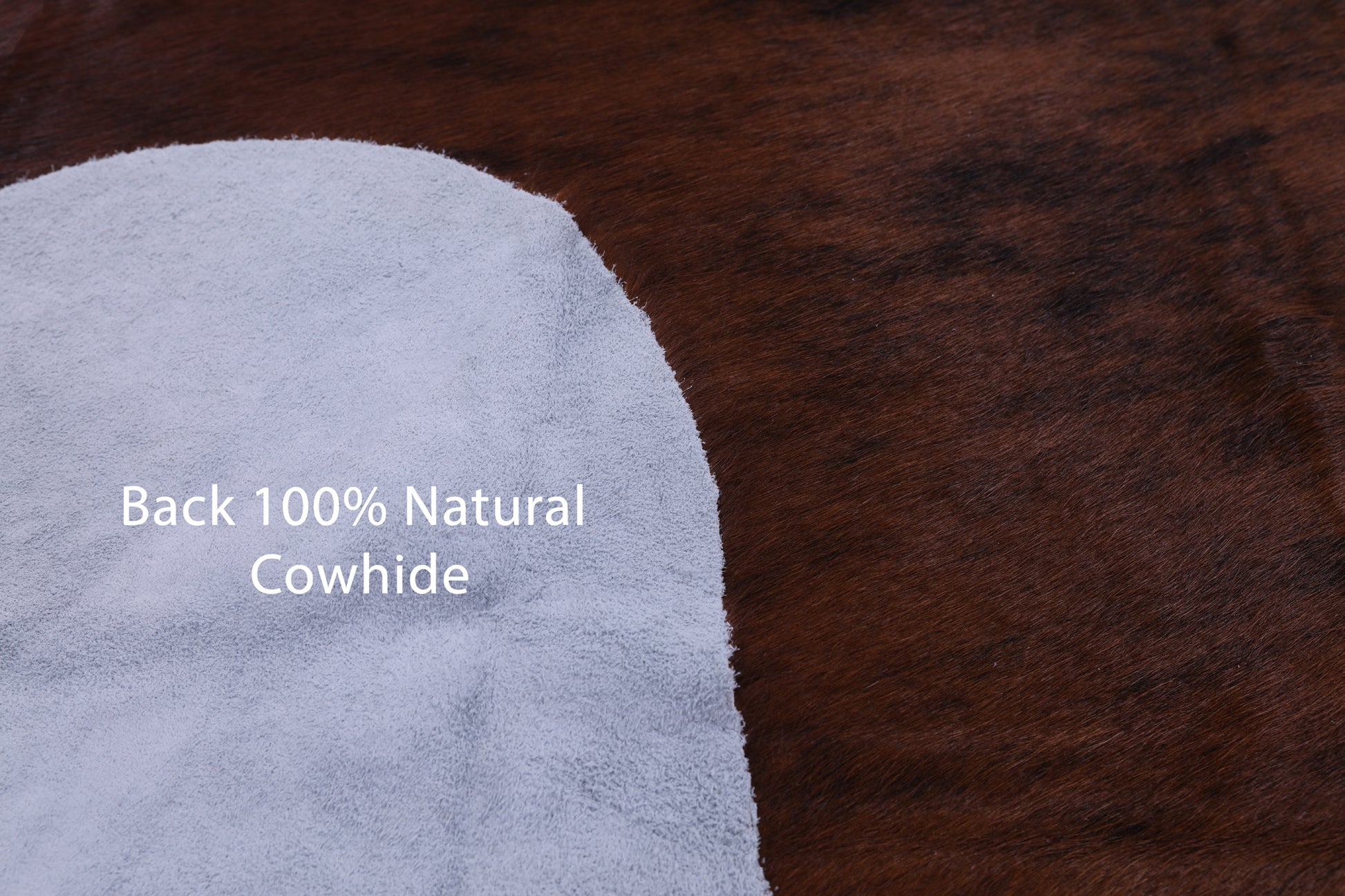 Natural Hair-On Cowhide Rug - 7' 1" X 6' 7" - Golden Nile