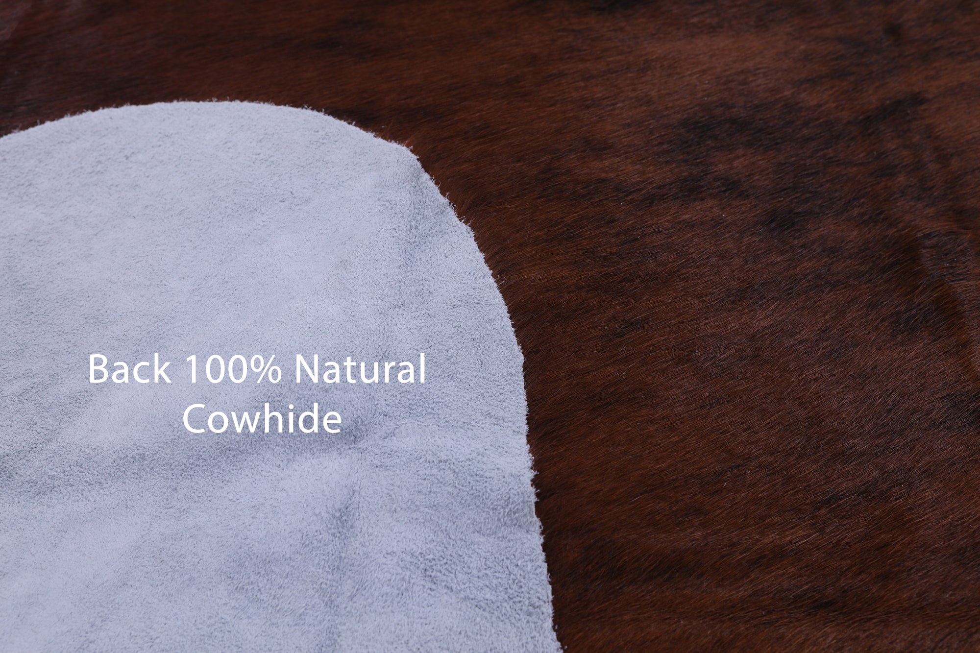 Natural Hair-On Cowhide Rug - 7' 1" X 6' 7" - Golden Nile