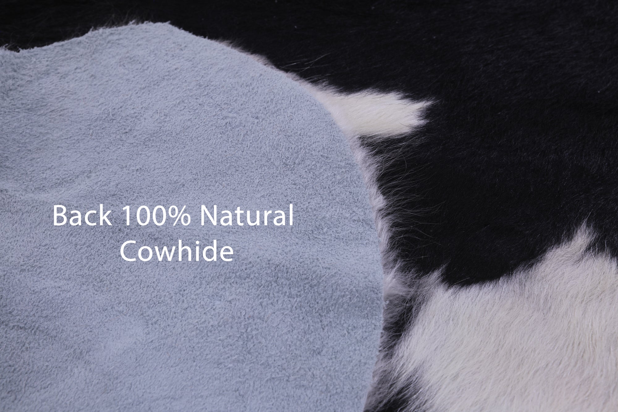 Natural Hair-On Cowhide Rug - 6' 8" X 6' 1" - Golden Nile