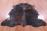 Natural Hair-On Cowhide Rug - 6' 5" X 6' 3" - Golden Nile