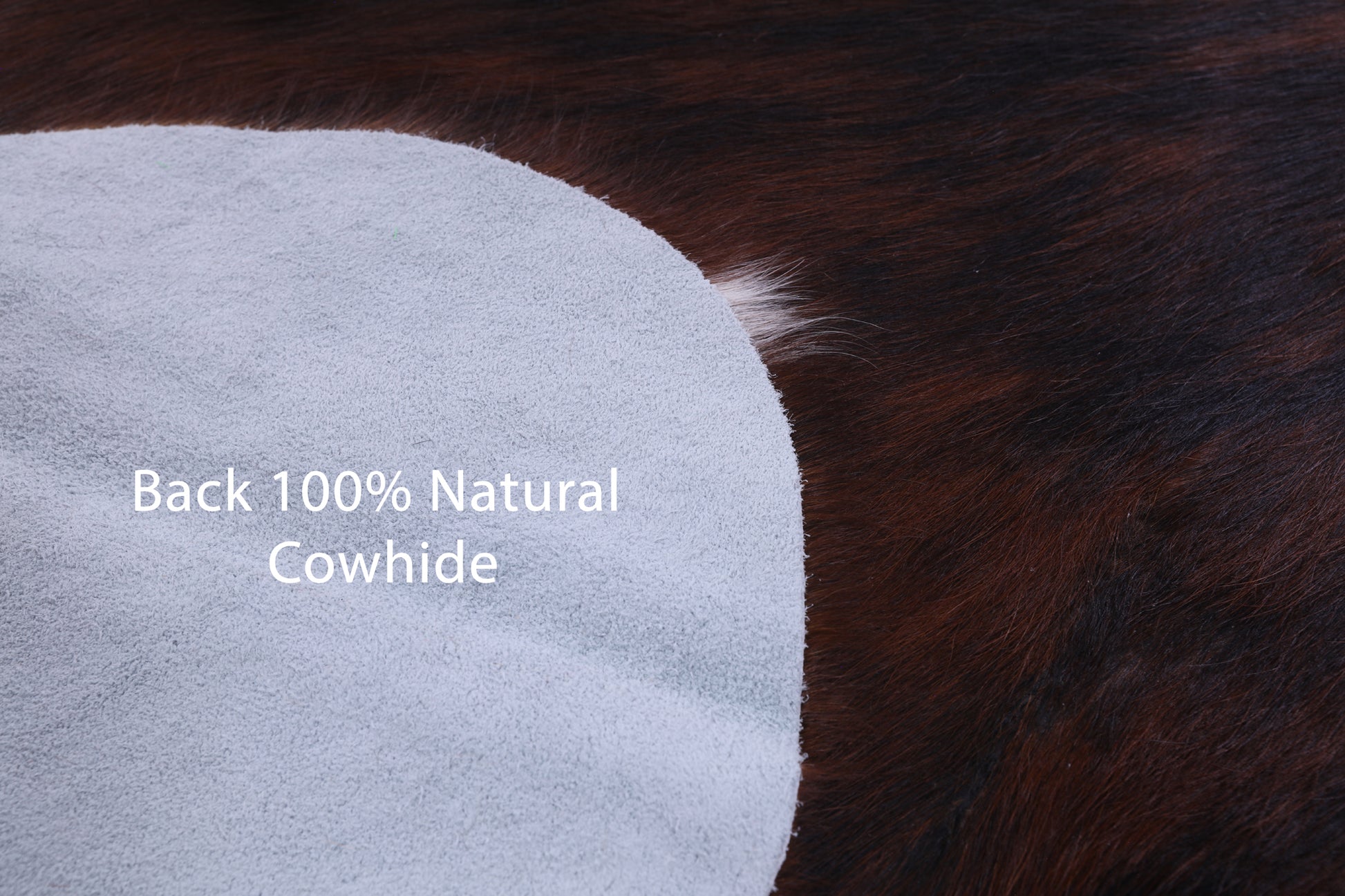 Natural Hair-On Cowhide Rug - 7' 1" X 6' 2" - Golden Nile