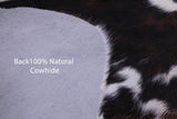 Natural Hair-On Cowhide Rug - 6' 8" X 5' 3" - Golden Nile