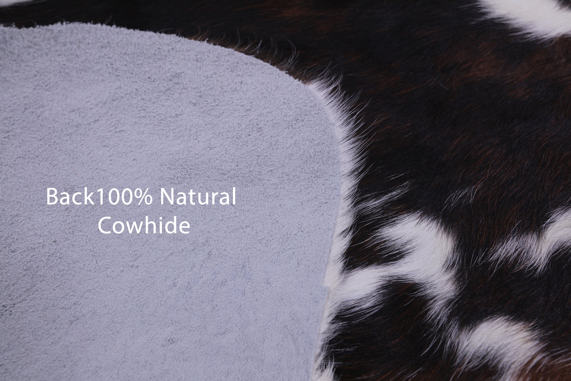 Natural Hair-On Cowhide Rug - 6' 8" X 5' 3" - Golden Nile