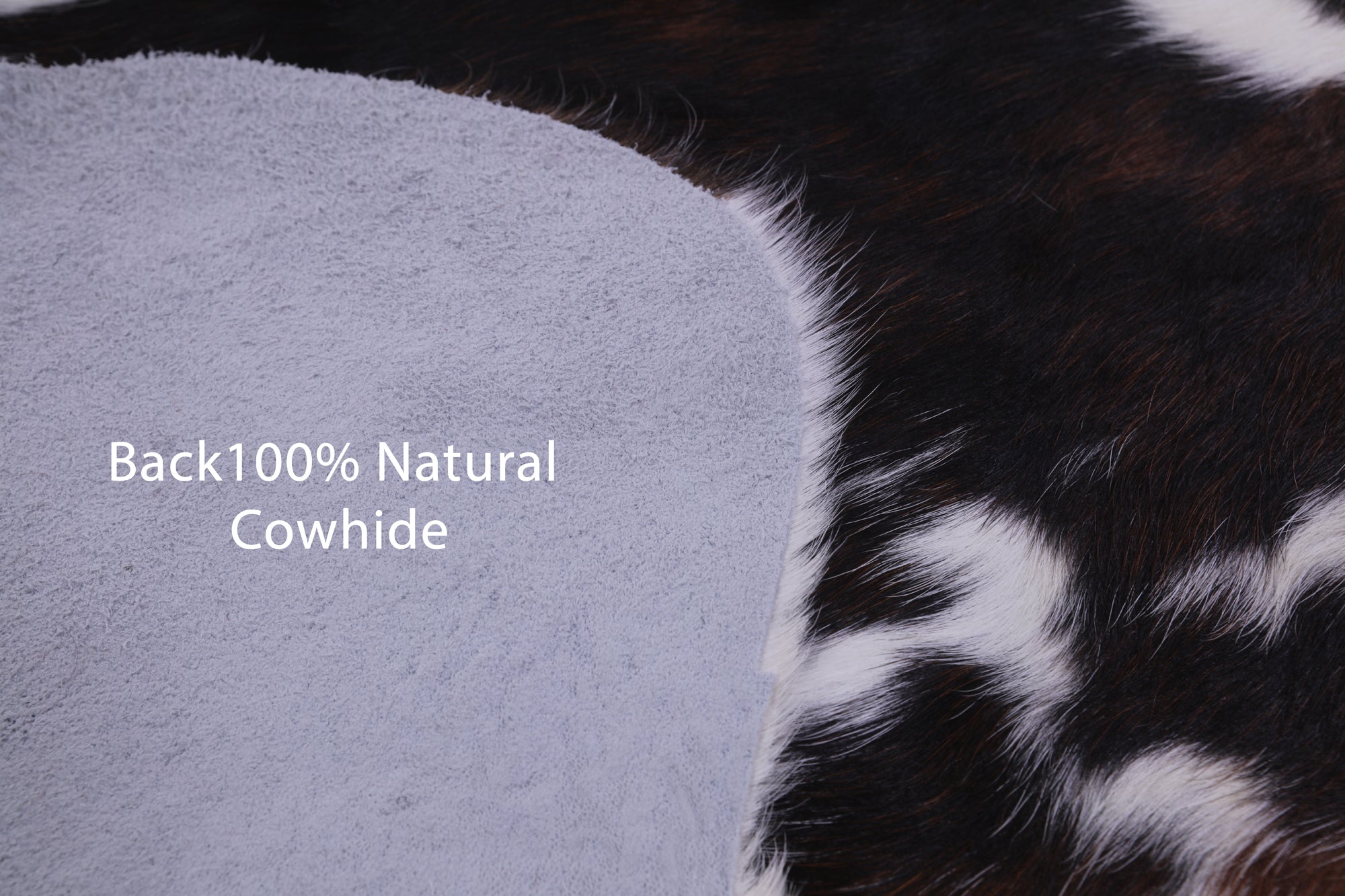 Natural Hair-On Cowhide Rug - 6' 8" X 5' 3" - Golden Nile