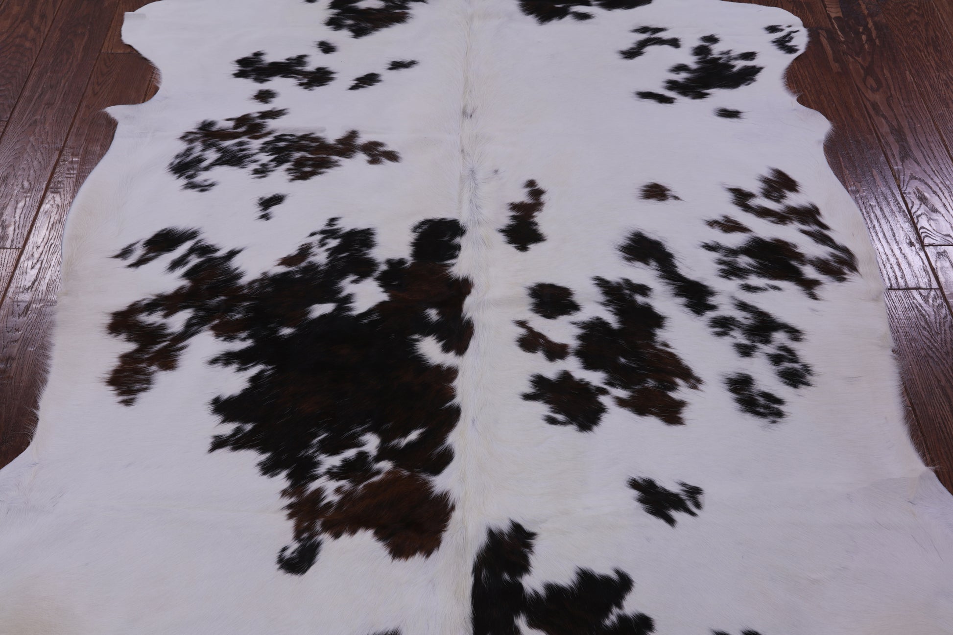 Natural Hair-On Cowhide Rug - 6' 8" X 5' 3" - Golden Nile
