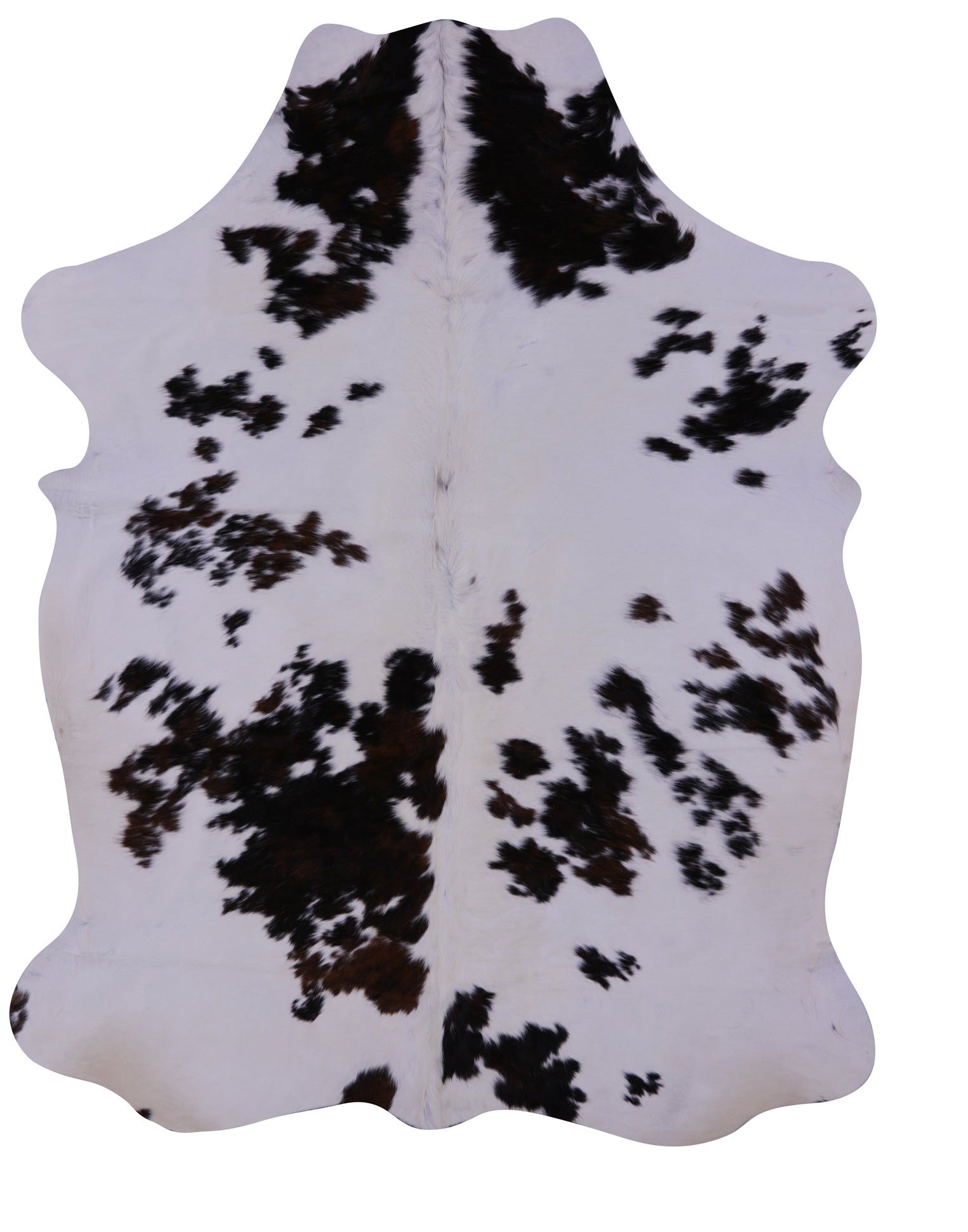 Natural Hair-On Cowhide Rug - 6' 8" X 5' 3" - Golden Nile
