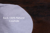 Natural Hair-On Cowhide Rug - 6' 8" X 6' 2" - Golden Nile