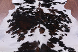 Natural Hair-On Cowhide Rug - 7' 1" X 6' 10" - Golden Nile