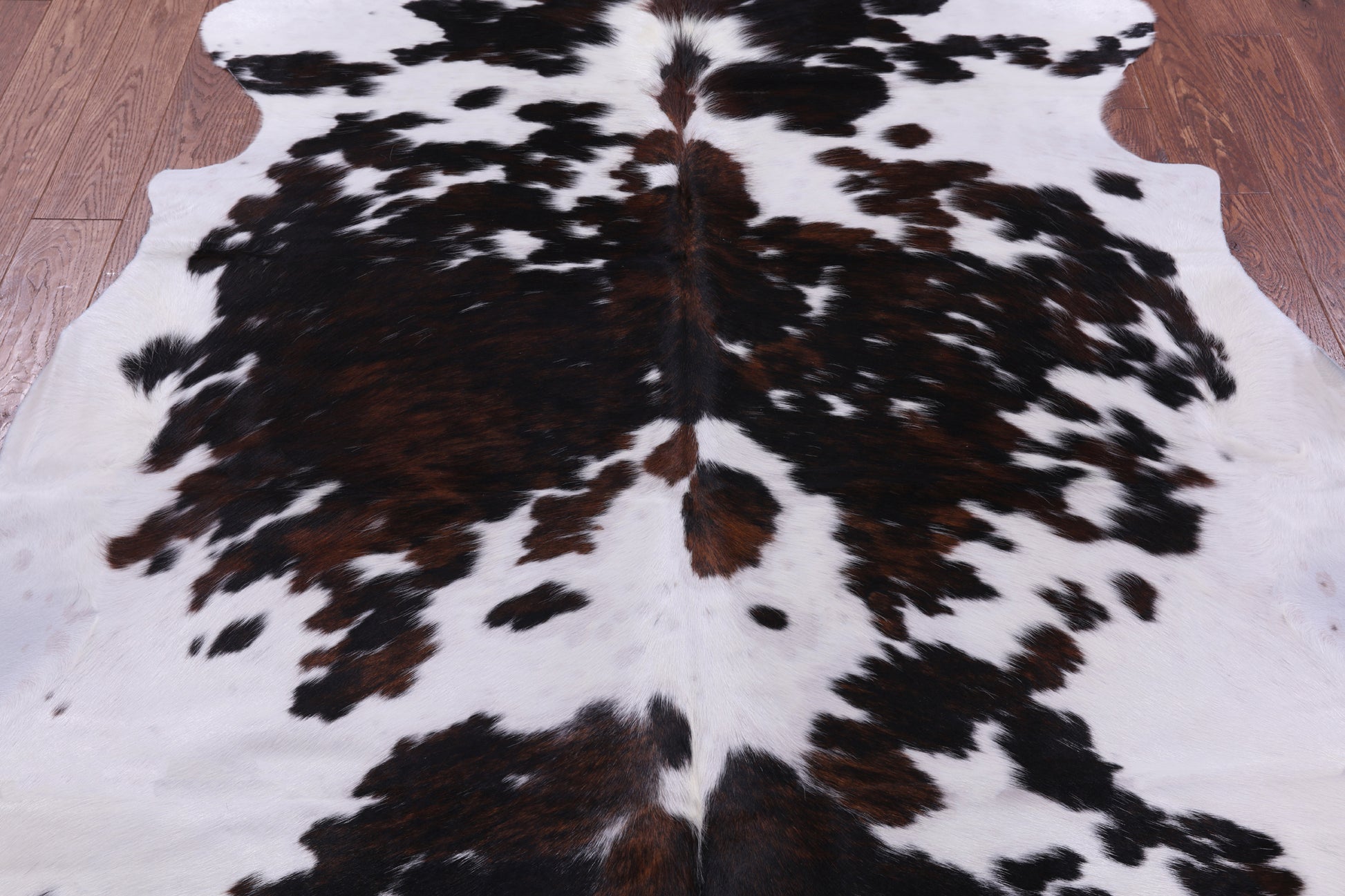 Natural Hair-On Cowhide Rug - 7' 1" X 6' 10" - Golden Nile