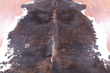 Natural Hair-On Cowhide Rug - 7' 5" X 6' 9" - Golden Nile