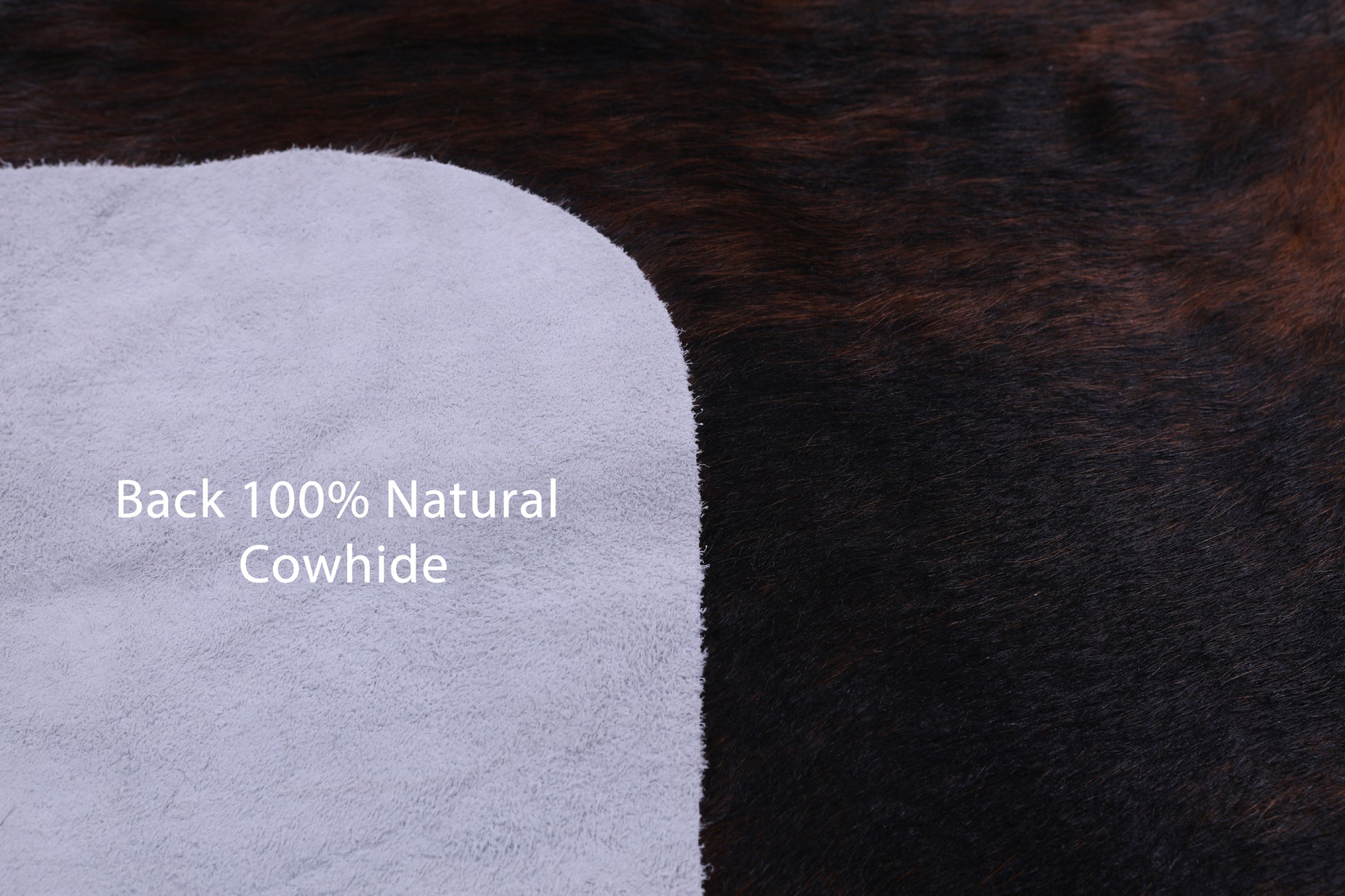 Natural Hair-On Cowhide Rug - 6' 10" X 6' 1" - Golden Nile