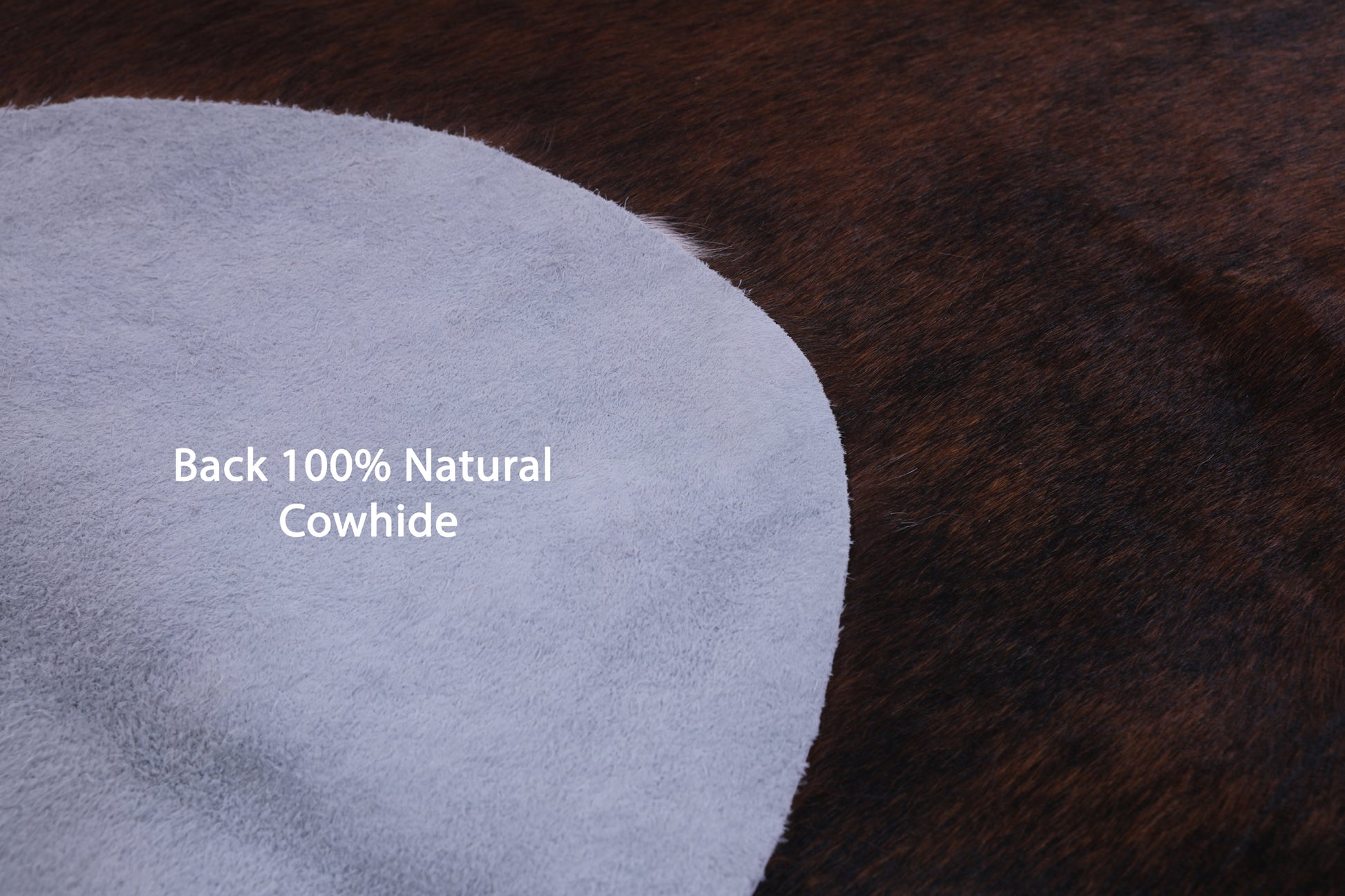 Natural Hair-On Cowhide Rug - 7' 2" X 6' 1" - Golden Nile