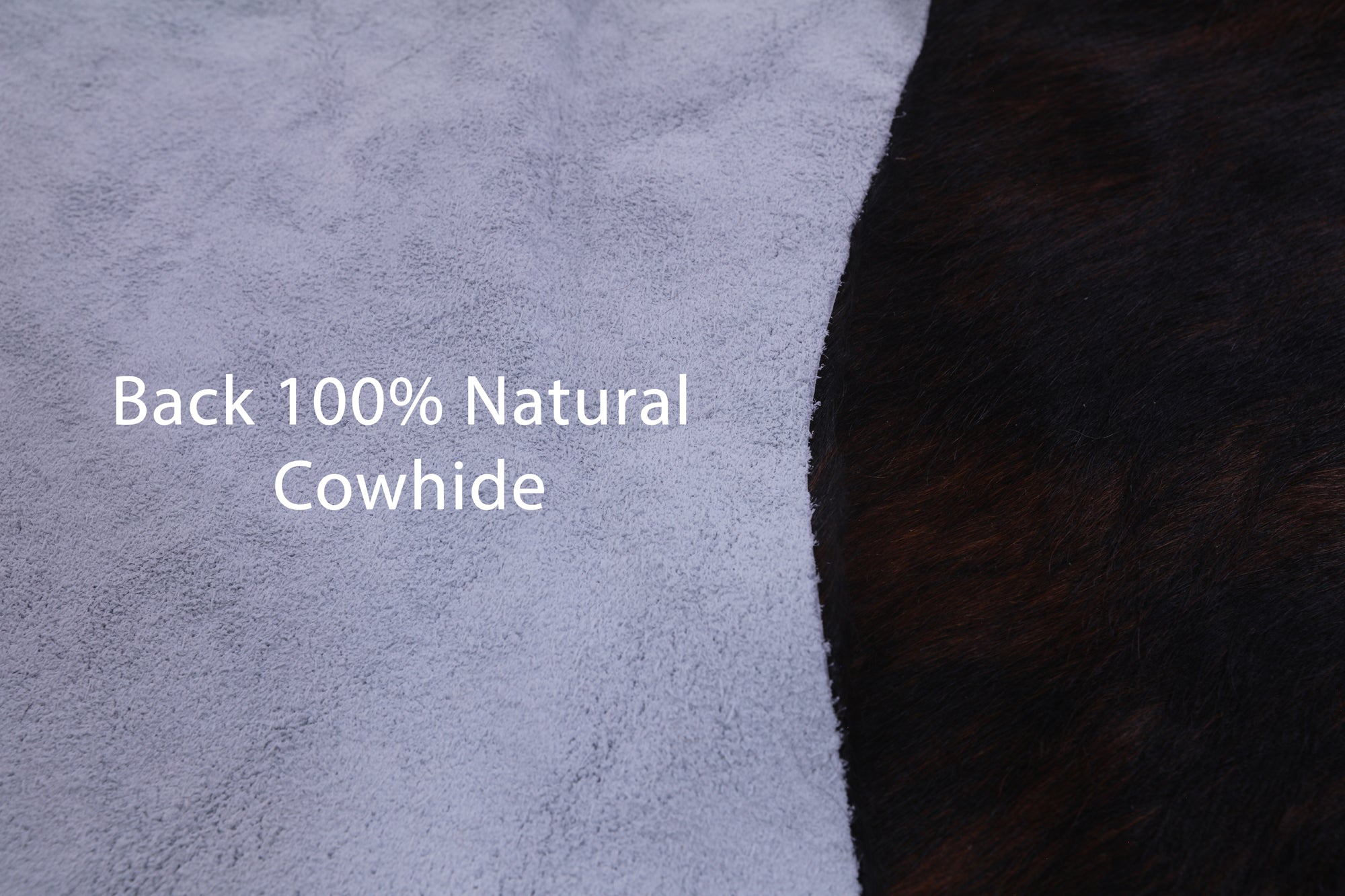 Natural Hair-On Cowhide Rug - 6' 9" X 6' 5" - Golden Nile