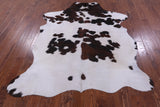 Natural Hair-On Cowhide Rug - 6' 11" X 5' 10" - Golden Nile